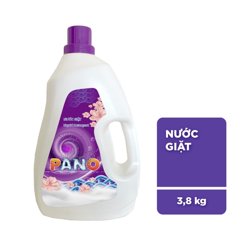 Nước giặt Pano Khử Mùi Can Tím 3.8Kg
