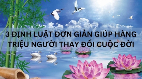 3 Định luật đơn giản giúp hàng triệu người thay đổi cuộc đời