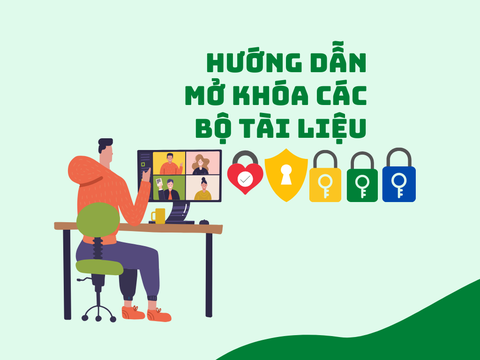 Hướng dẫn mở khóa tài nguyên tại học viện Online