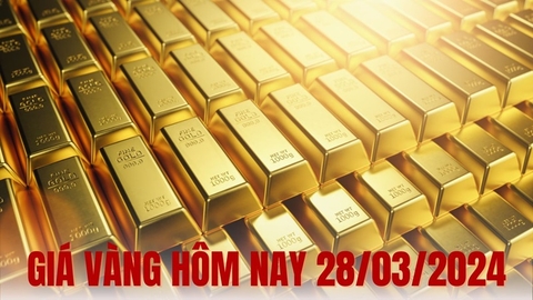 Giá Vàng hôm nay: 28/03/2023