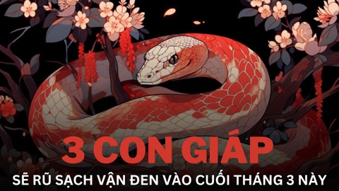 3 Con giáp sẽ rũ sạch vận đen vào cuối tháng 3 này