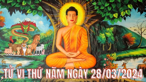 Tử vi Thứ năm ngày 28/3/2024 của 12 con giáp: Tỵ không nên quá tự cao, Dậu tài lộc ở mức trung bình