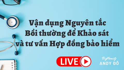 Vận dụng Nguyên tắc bồi thường để Khảo sát và tư vấn Hợp đồng bảo hiểm