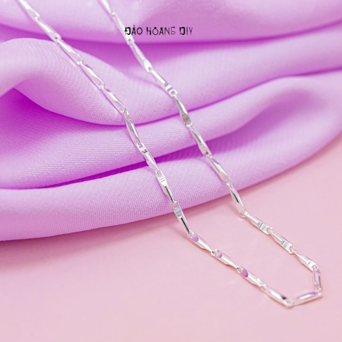 Dây Chuyền Bạc Nữ S999 Sợi Tròn Trơn Đặc D2411150071
