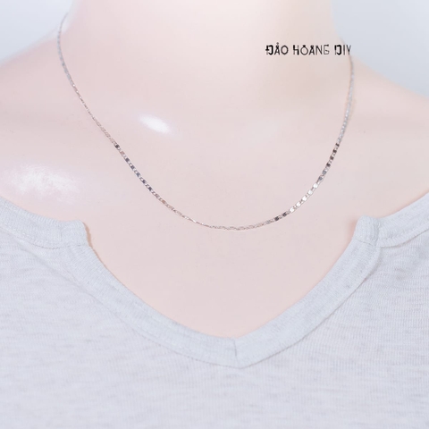 Dây Chuyền Bạc Nữ S925 Mảnh Nhỏ Xinh Xắn D2411150042
