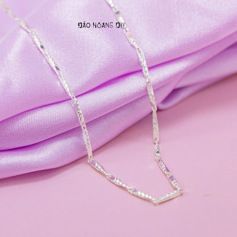 Dây Chuyền Bạc Nữ S990 Sợi Đặc Style 8 D2411150052