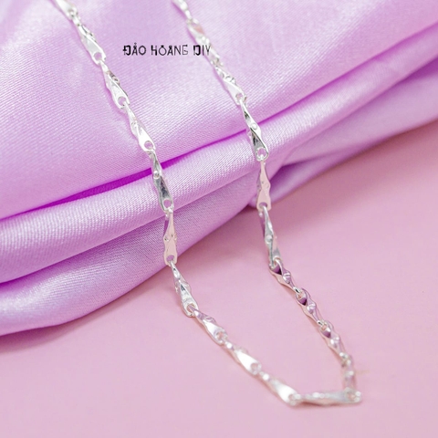 Dây Chuyền Bạc Nữ S990 Sợi Đặc Style 9 D2411150053