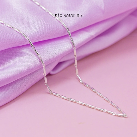 Dây Chuyền Bạc Nữ S925 Sợi Đặc Dài Style 1 D2411150045
