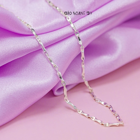 Dây Chuyền Bạc Nữ S925 Sợi Đặc Style 4 D2411150048