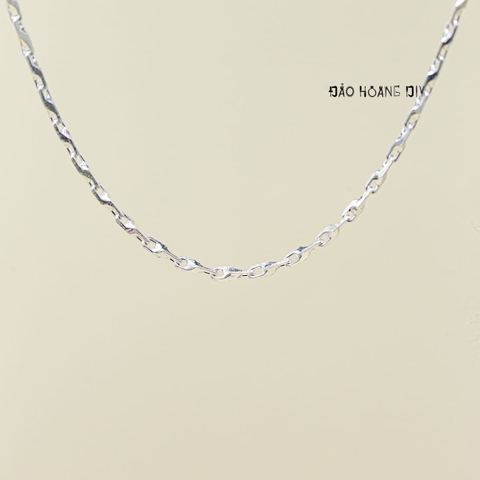 Dây Chuyền Bạc Cho Bé Sợi Nhỏ Đặc Chắc Chắn Bền Đẹp  D2411120019