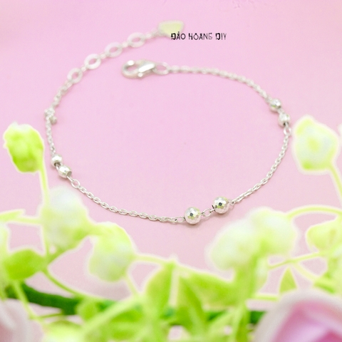 Lắc Tay Bạc Nữ S925 Kiểu Đơn Giản Thanh Lịch L2410160031