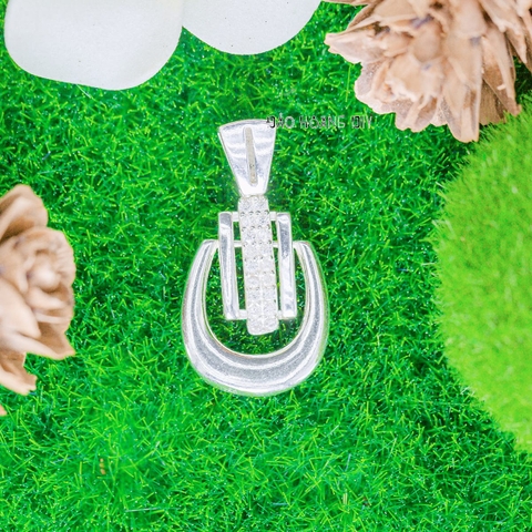 Mặt Dây Chuyền Bạc Nữ  Thiết Kế Kiểu Đơn Giản Xinh Xắn M2412170025