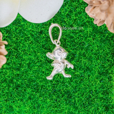 Mặt Dây Chuyền Bạc Trẻ Em Hình Con Chuột Nhỏ Xinh M2412130016