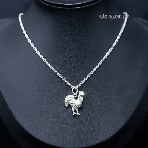 Mặt Dây Chuyền Bạc Trẻ Em Cho Bé Tuổi Dậu M2412130017