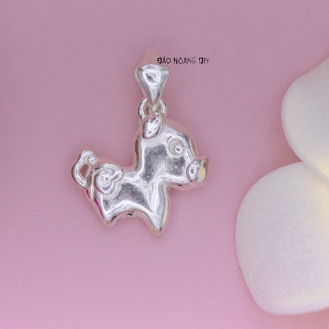 Mặt Dây Chuyền Bạc Trẻ Em S990 Hình Con Heo Xinh Xắn Style 2 M2409270018