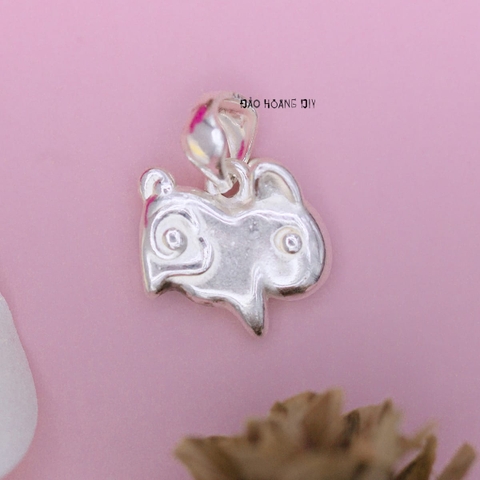 Mặt Dây Chuyền Bạc Trẻ Em S990 Hình Con Thỏ Xinh Xắn Style 1 M2409270019