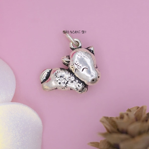 Mặt Dây Chuyền Bạc Trẻ Em S925 Hình Con Chó Xinh Xắn Style 1 M2409270021