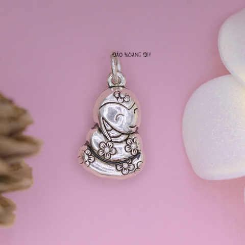 Mặt Dây Chuyền Bạc Trẻ Em S925 Hình Con Rắn Tinh Nghịch M2409270027