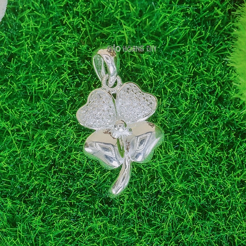 Mặt Dây Chuyền Bạc Nữ Cỏ 4 Lá May Mắn M2412170096