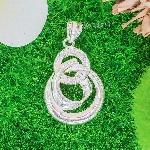 Mặt Dây Chuyền Bạc Nữ Thiết Kế Đơn Giản Sáng Tạo M2412170103
