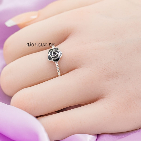 Nhẫn Bạc Nữ Thiết Kế Hình Bông Hoa N2409060060