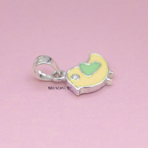 Mặt Dây Chuyền Bạc Trẻ Em Chim Vàng Nhỏ Xinh M2409270055