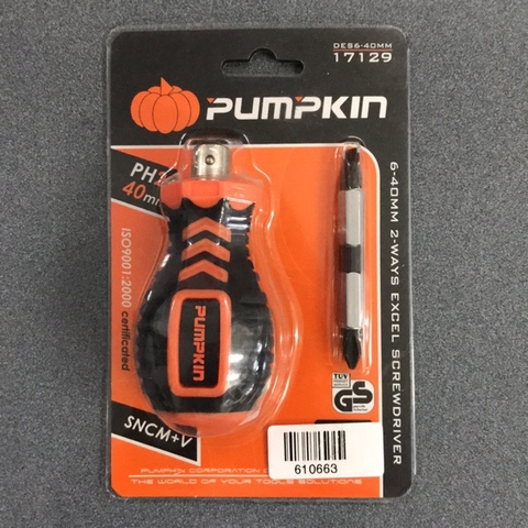 Tua vít sửa chữa PH2/6*40mm Pumpkin - 17129