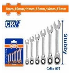 Bộ 6 Cờ lê vòng miệng tự động