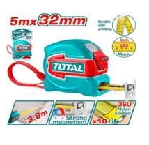 Thước kéo  thép nền  vàng  5mx32mm