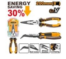 Kìm mũi cong có  trợ lực 8