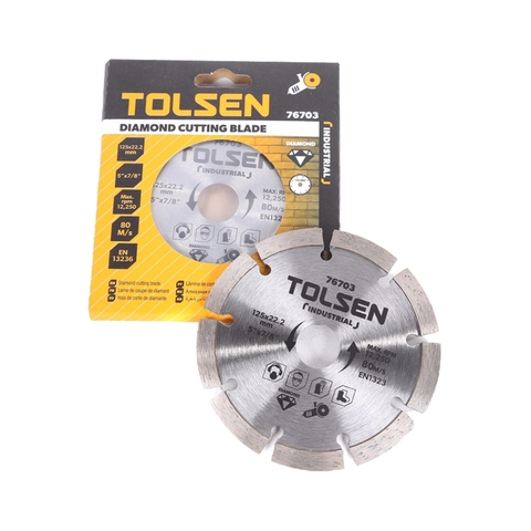 ĐĨA CẮT GẠCH KHÔ 125mm Tolsen - 76703