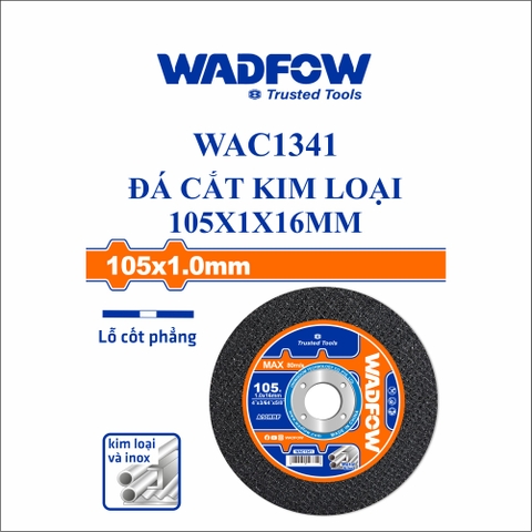 Đá cắt kim loại 105x1x16mm WAC1341