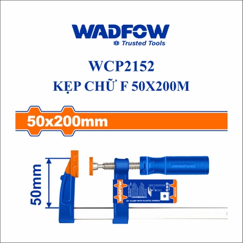 Kẹp chữ F 50x200mm wadfow WCP2152