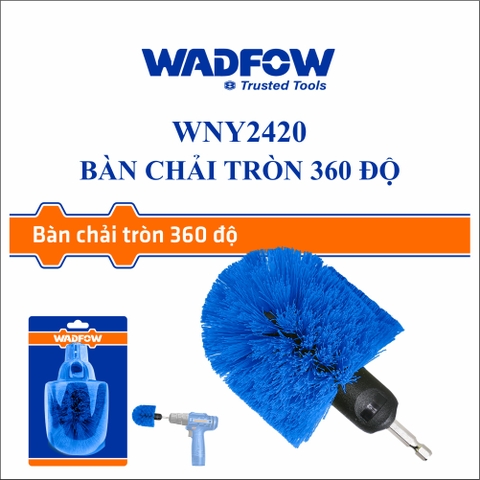 Bàn chải tròn 360 độ wadfow WNY2420