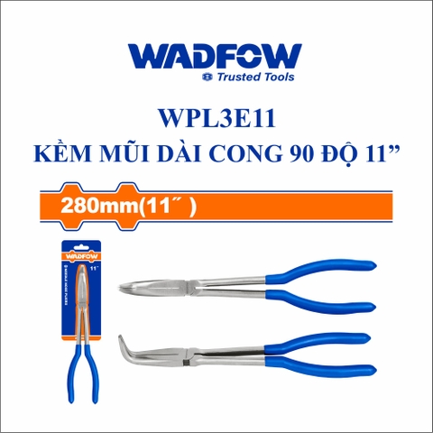 Kềm mũi dài cong 90 độ 11