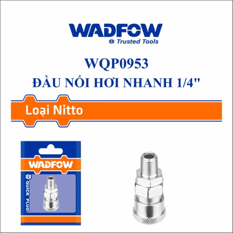 Đầu nối hơi nhanh 1/4