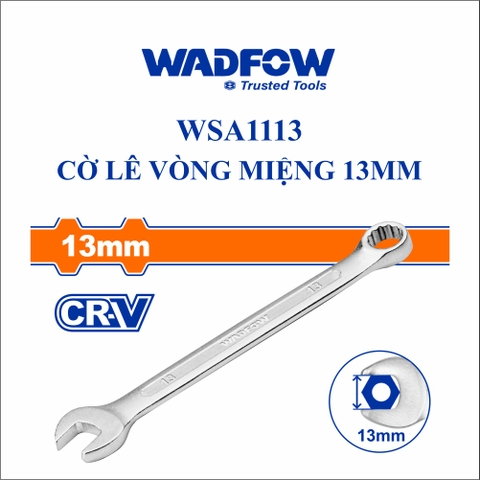 Cờ lê vòng miệng 13mm wadfow WSA1113