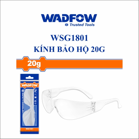 Kính bảo hộ 20g wadfow WSG1801