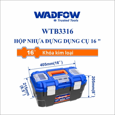 Hộp nhựa đựng dụng cụ 16 