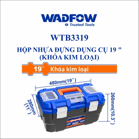 Hộp nhựa đựng dụng cụ 19 