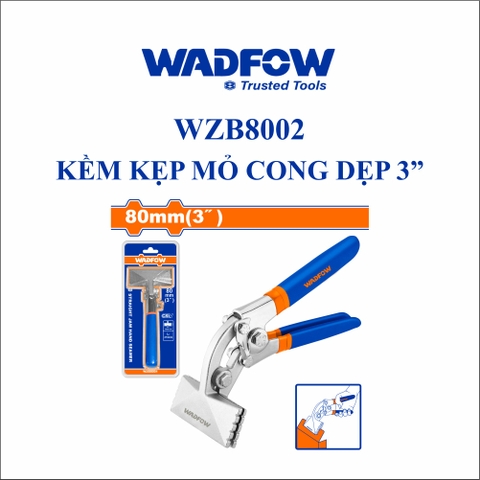 Kềm kẹp mỏ cong dẹp 3