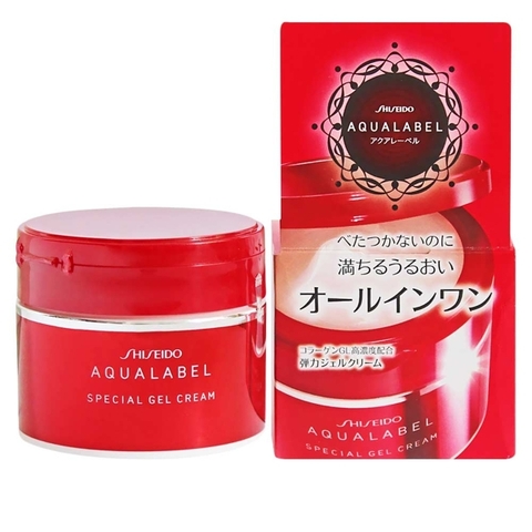 Kem dưỡng da Nhật Bản Shiseido Aqualabel Special Gel Cream (5 in 1) 90g