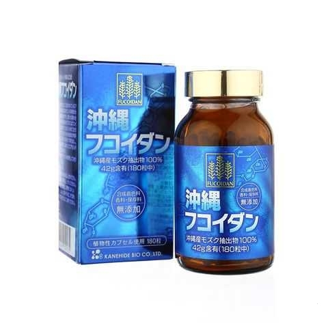 Viên uống tảo Fucoidan Xanh Nhật Bản - Ngăn Ngừa & Điều Trị Ung Thư Hộp 180 Viên