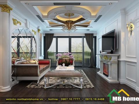 Thiết kế nội thất chung cư cao cấp tại hà nội
