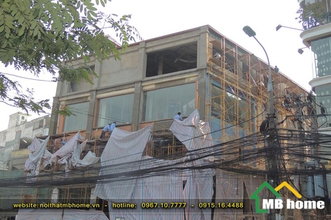 Sửa chữa cải tạo nhà hàng Bạch Dương - Thái Hà