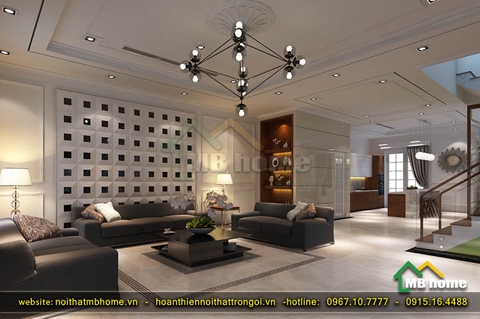 THIẾT KẾ NỘI THẤT BIỆT THỰ VINHOME RIVERSIDE HÀ NỘI