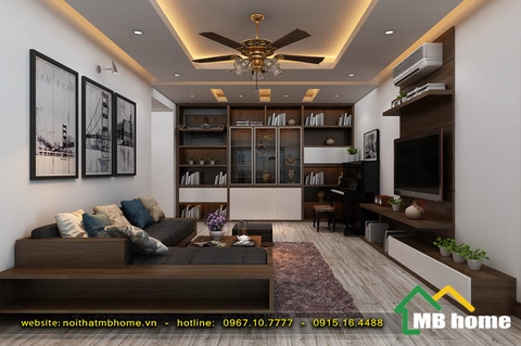 Thiết kế nội thất và thi công trọn gói chung cư Trường Chinh