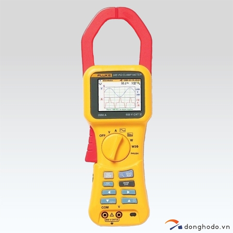 Ampe kìm đo dòng AC/DC FLUKE 345 (2000A, TRUE RMS, Dataloger)