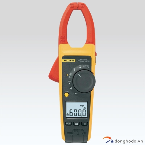 Ampe kìm đo dòng AC/DC FLUKE 374 (600A, TRUE RMS)