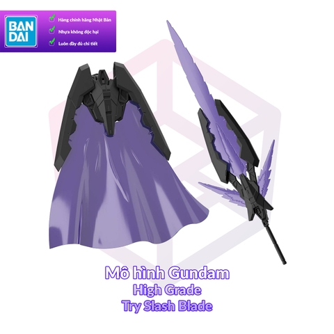 Mô Hình Phụ kiện Gundam Bandai HG Try Slash Blade 1/144 Build Divers Re Rise [GDB] [BHG]